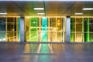 pedestrian overpass.