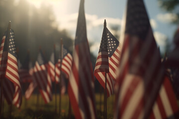 Honoring Our Nation's Heroes: Memorial Day Tribute, Generative AI	
