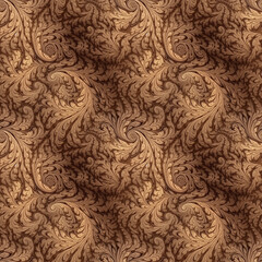 Patterns and shapes of dynamic flowing natural forms. AI generative illustration.