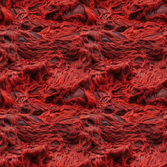 Fototapeta premium Blood vessel and meat texture. AI generative illustration.