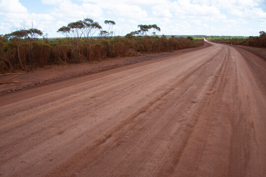 Off Road Track in the Countryside