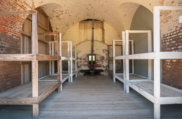 Living Quarters at The Historic Fort Pulaski National Monument