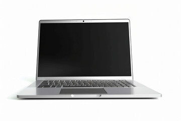 Isolated Laptop on White Background for Technology Concept