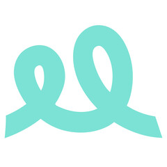 Illustration of mint doodles for decorations, sticker, confetti, social media post, print, poster, post card, shirt print, cute patches, abstract elements, png, transparent background, icon