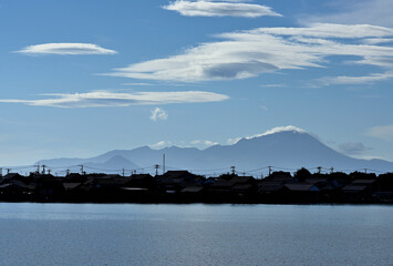 雲と大山