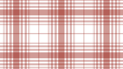 Red and white plaid fabric texture on a white background