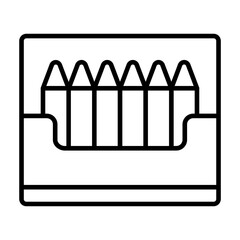 Pencil Crayon Icon