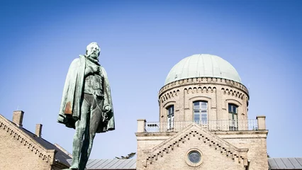 Zelfklevend Fotobehang Historisch monument Beautiful statue in Copenhagen, Denmark