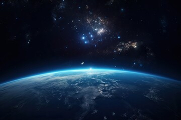 Obraz premium earth in space, ai generative