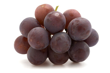 Delicious purple grapes