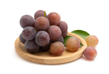 Delicious purple grapes