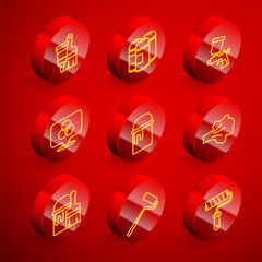 Set line Tube with paint and brush, Paint spray can, gun, RGB CMYK color mixing, bucket, and roller icon. Vector