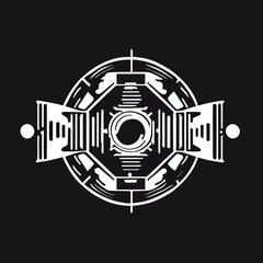 Sci-fi vector art