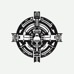 Sci-fi vector art