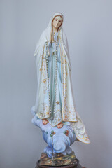 Our Lady of Fatima virgin Mary catholic statue
