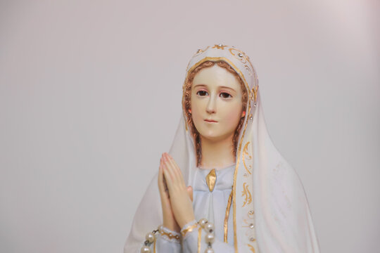 Our Lady Of Fatima Catholic Religious Statue