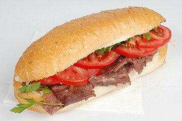 meat sandwich