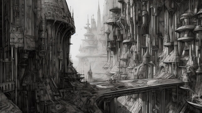 Dystopic landscape