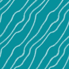 Diagonal lines decorated on the blue background