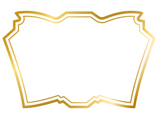 decorative frames banner label collection png transparent background transform Your designs with gold frame