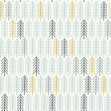 Scandinavian tree pattern