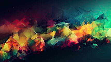 Abstract desktop background, made with Generative AI