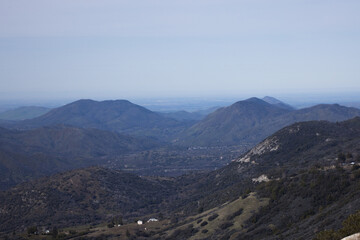 Obraz premium Lovely California Mountains in the distance