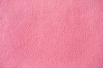 Rough Texture of pink colour blanket. Pattern of pink colour blanket material. Blank abstract background.