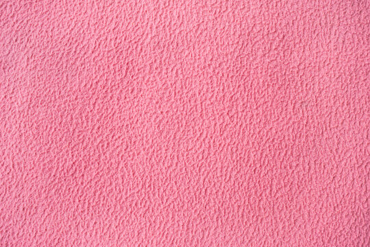 Rough Texture of pink colour blanket. Pattern of pink colour blanket material. Blank abstract background.