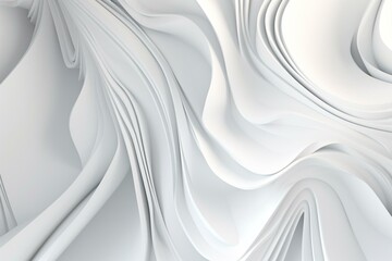 abstract white background. Generative AI