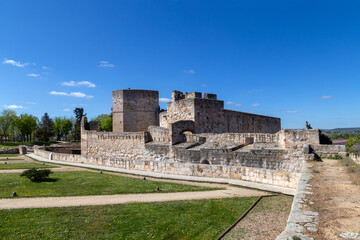 Fototapeta na wymiar Vista del Castillo de Zamora (siglo XI-XXI). Castilla y León, España.