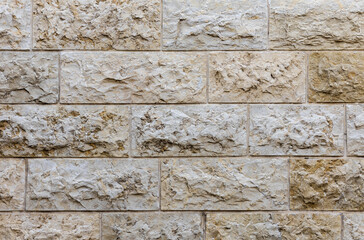 texture of the jerusalem stone wall