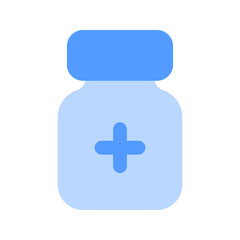 Obraz premium pills bottle icon
