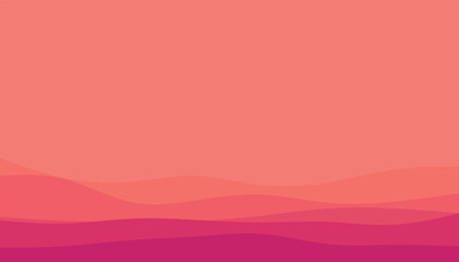 abstract and minimal background with smooth red and pinky curves