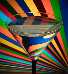 kieliszek kolorowy © RobertM