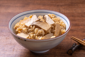 エリンギの炊き込みご飯