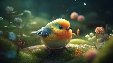 sweet little bird, generative Al 