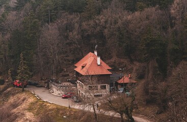 The Kalnik mountain lodge was built close to the peak of Vranilec