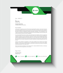 Fototapeta premium blue and white new modern letterhead design template