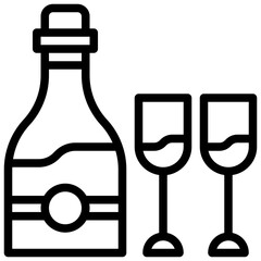 party line icon,linear,outline,graphic,illustration