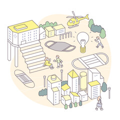 Hospitals, Masks, and Daily Life.