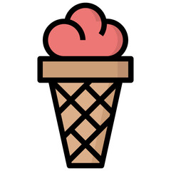 summer line icon,linear,outline,graphic,illustration