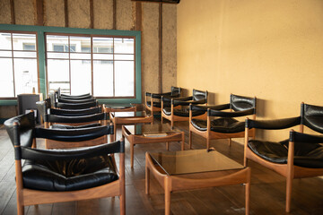 カフェの内観 
Interior view of cafe