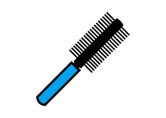 vector comb scissors tool illustrations