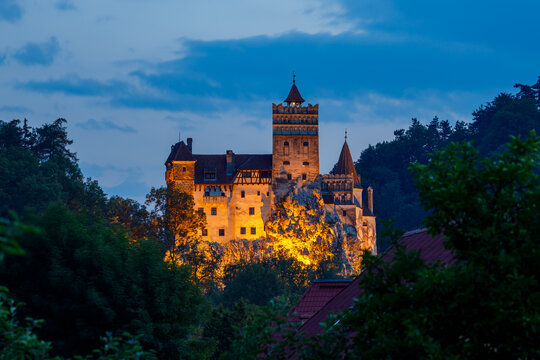 The Bran Castle of Dracula in Romania