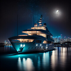 Superyacht luxury near Los Angeles