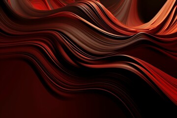 Abstract Brown and red background, Generative IA