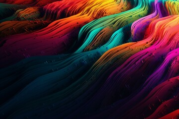 Abstract colorful background, generative IA