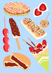 Japanese street food summer festival