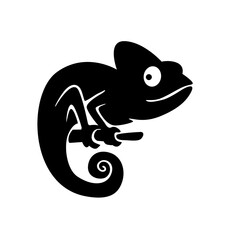chameleon logo - obrazy, fototapety, plakaty